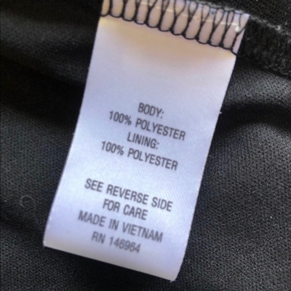 Signature By Robbie Bee Black White Polkadot Dress Size 18W - Picture 4 of 4